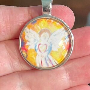 Angel Pendant Necklace